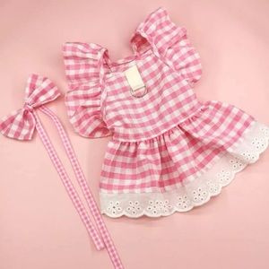 Gingham Pet Dress Set